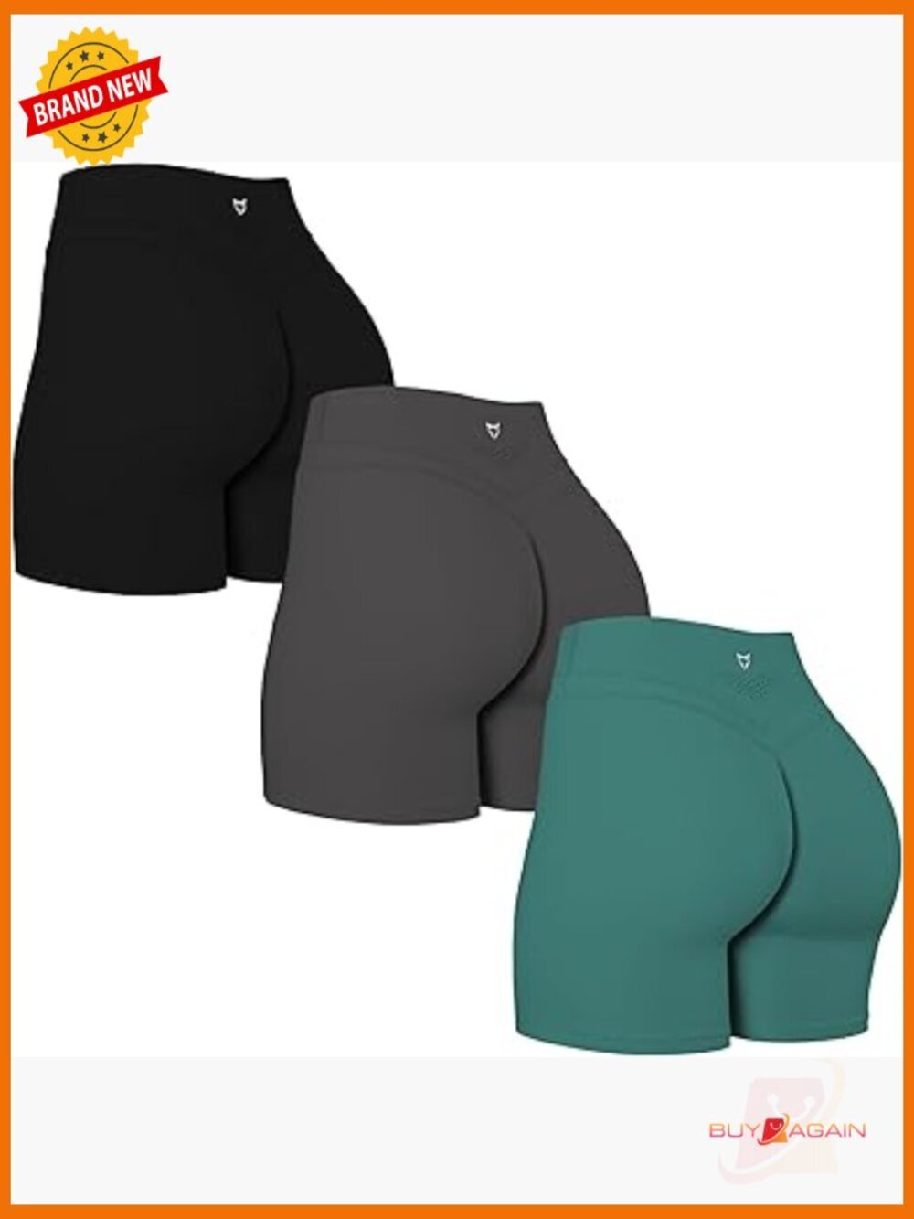 High Waist Tummy Control Yoga Shorts for Women Workout Biker Shorts Curve
